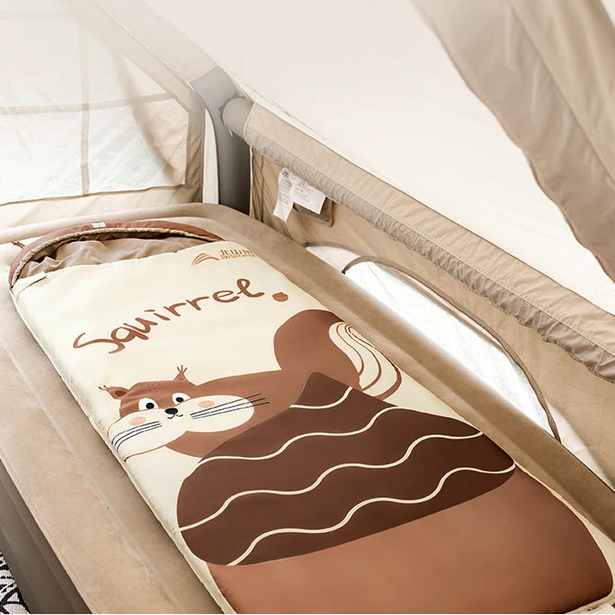 Sac de couchage animaux enfant