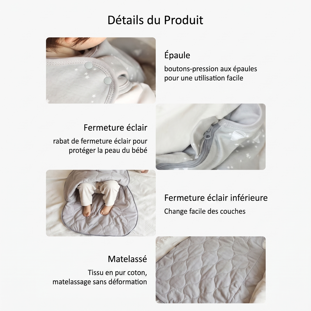 Sac de couchage pour bebe