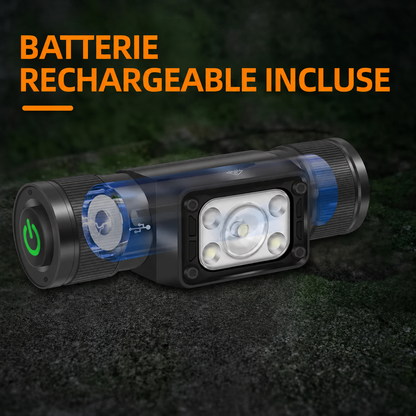 Lampe frontale puissante