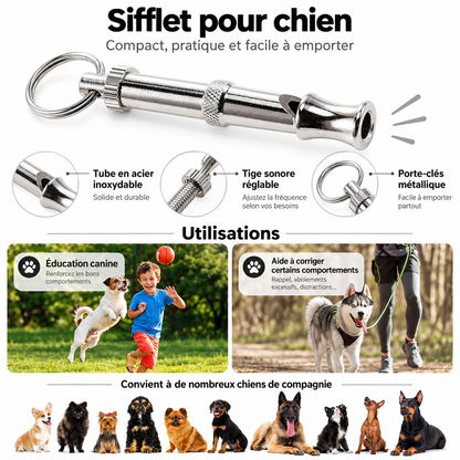Sifflet ultrason chien