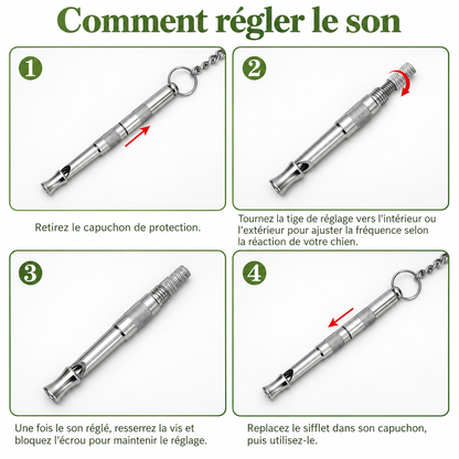 Sifflet ultrason chien