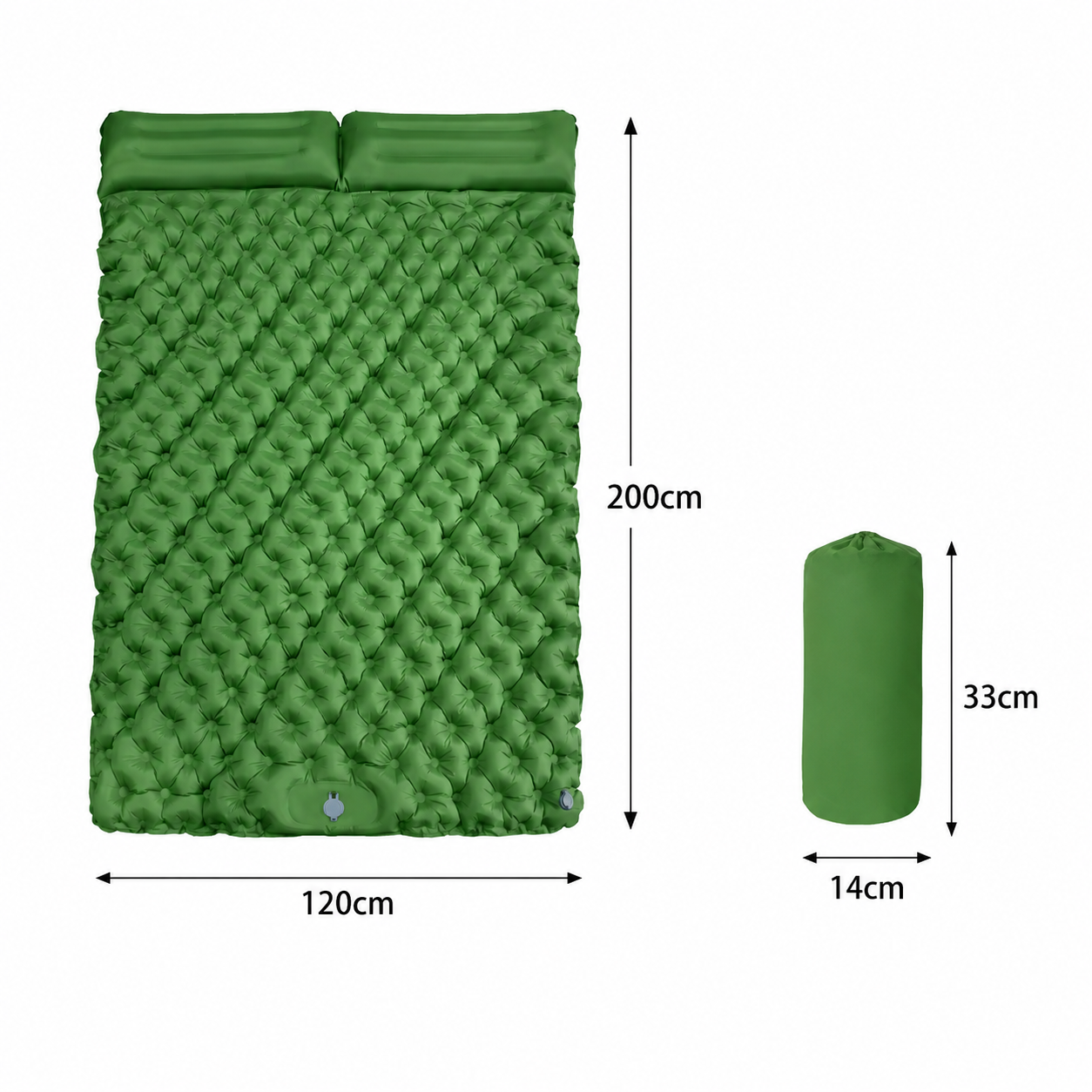 Matelas gonflable 2 places