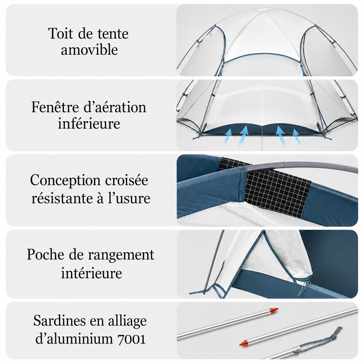 Tente bivouac légère