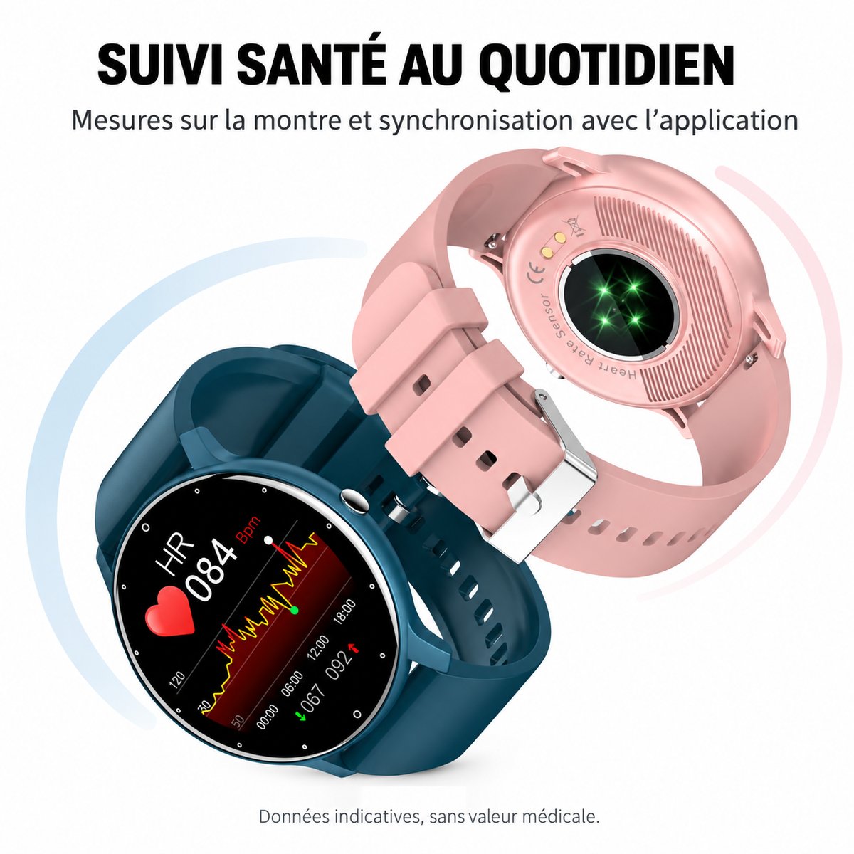 Montre connectée femme sport