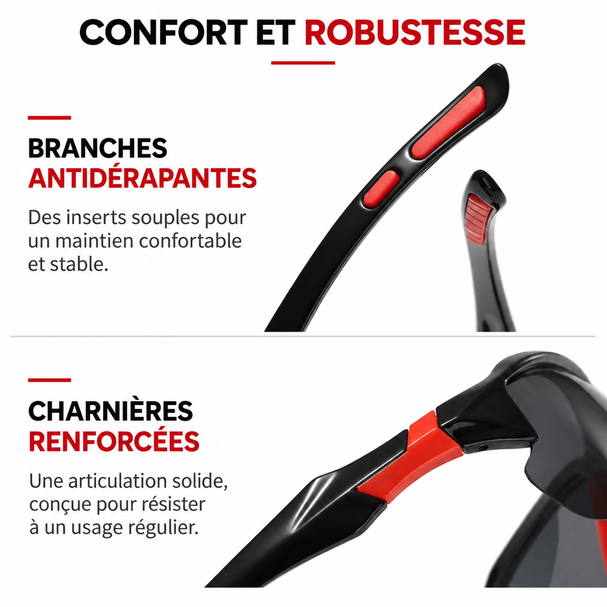 Lunettes trail