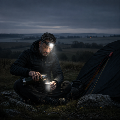 Lampe frontale puissante