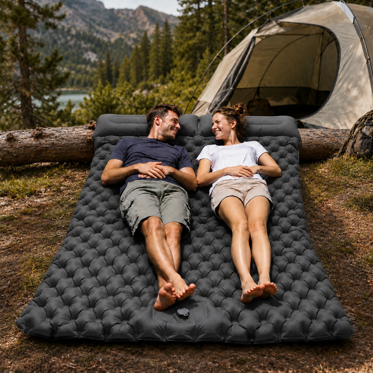 Matelas gonflable 2 places