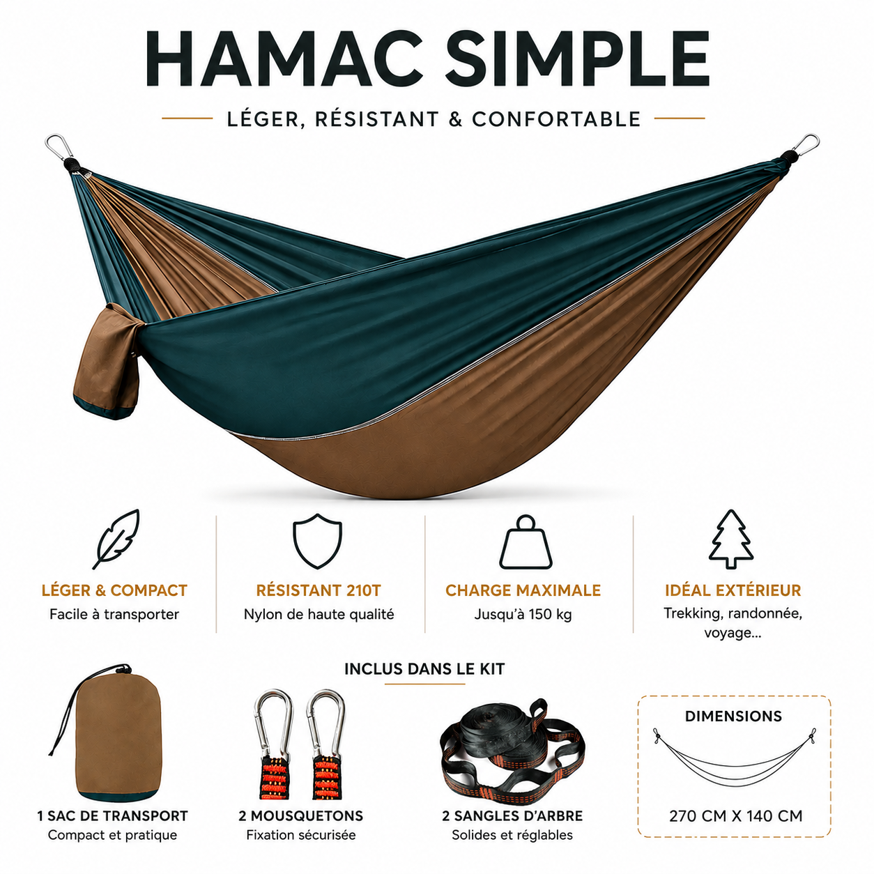 Hamac à suspendre