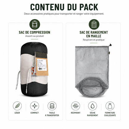 Sac de couchage compact