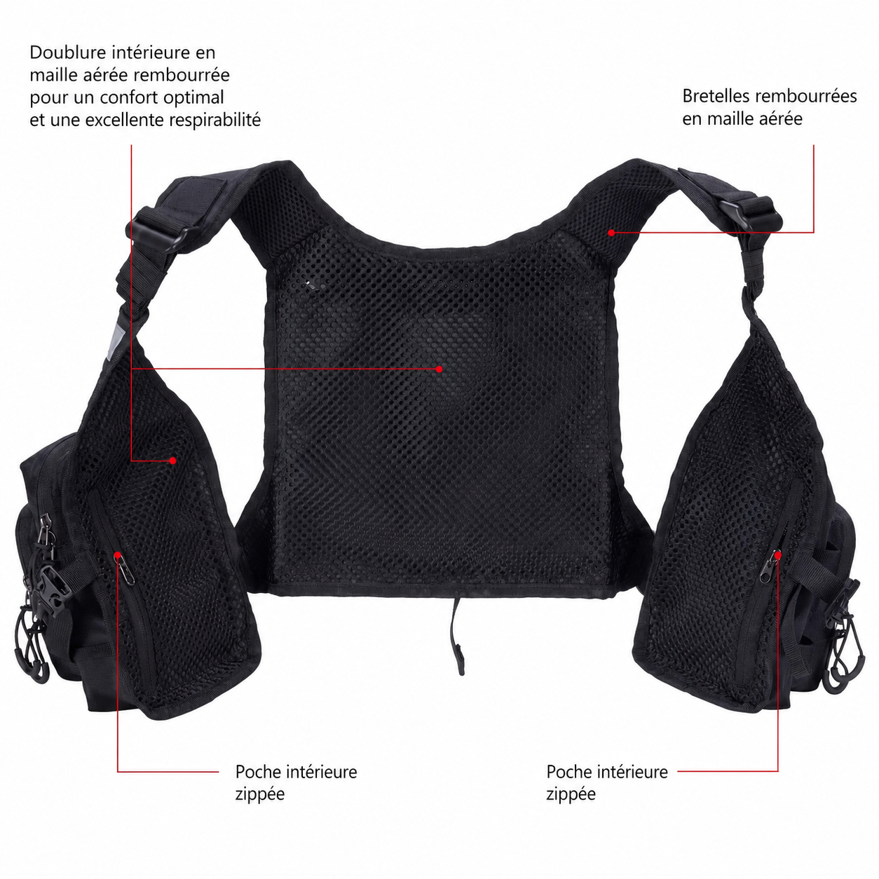 Gilet de pêche