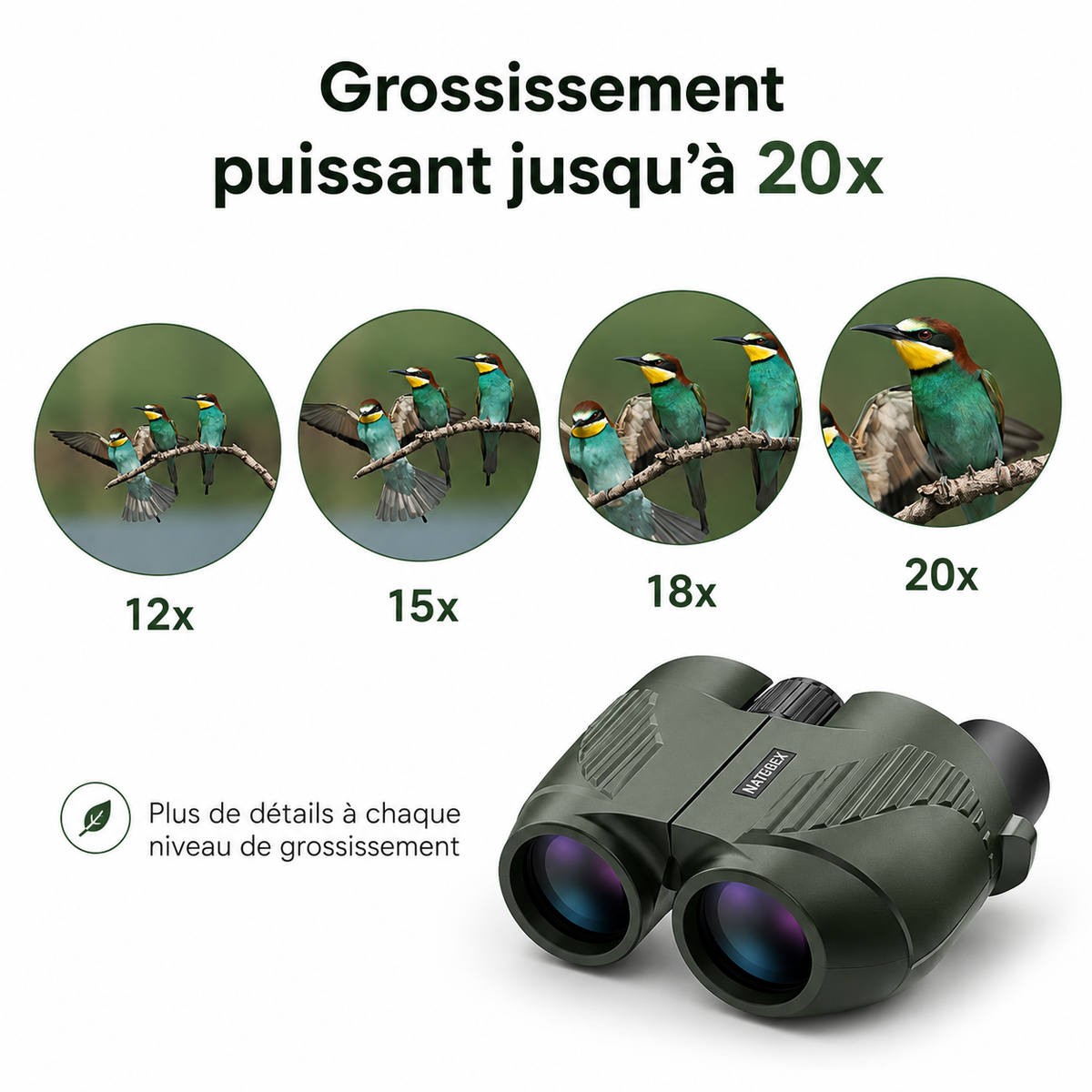 Jumelles de poche