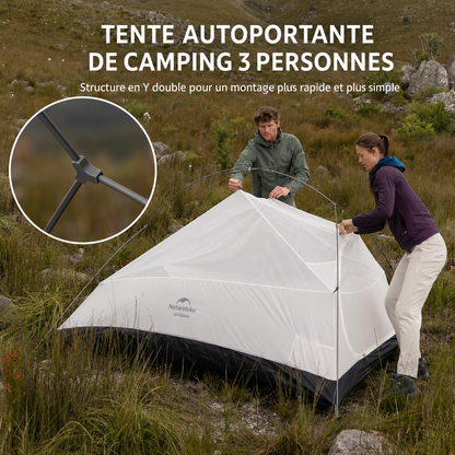 Tente trekking 3 places