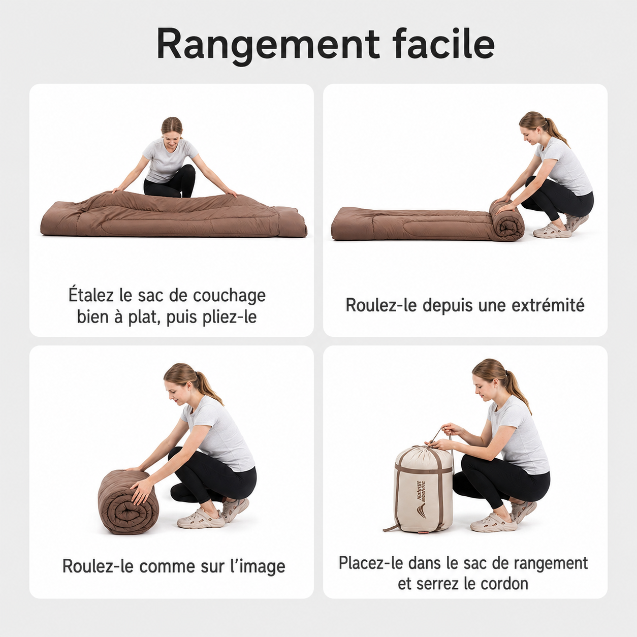 Sac de couchage pour 2 personnes