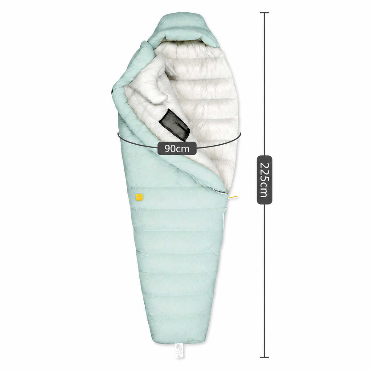 Sac de couchage grand froid ultra léger