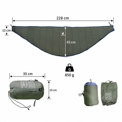 Sac de couchage hamac