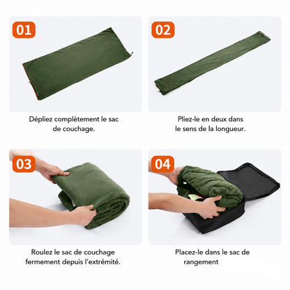 Sac de couchage polaire
