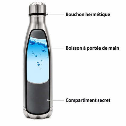 Gourde rangement secret