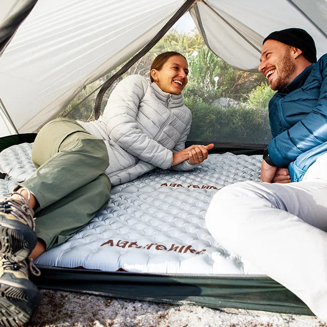 Matelas gonflable blanc