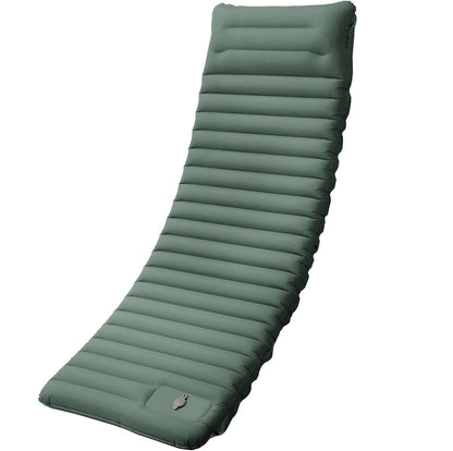 Matelas gonflable au pied