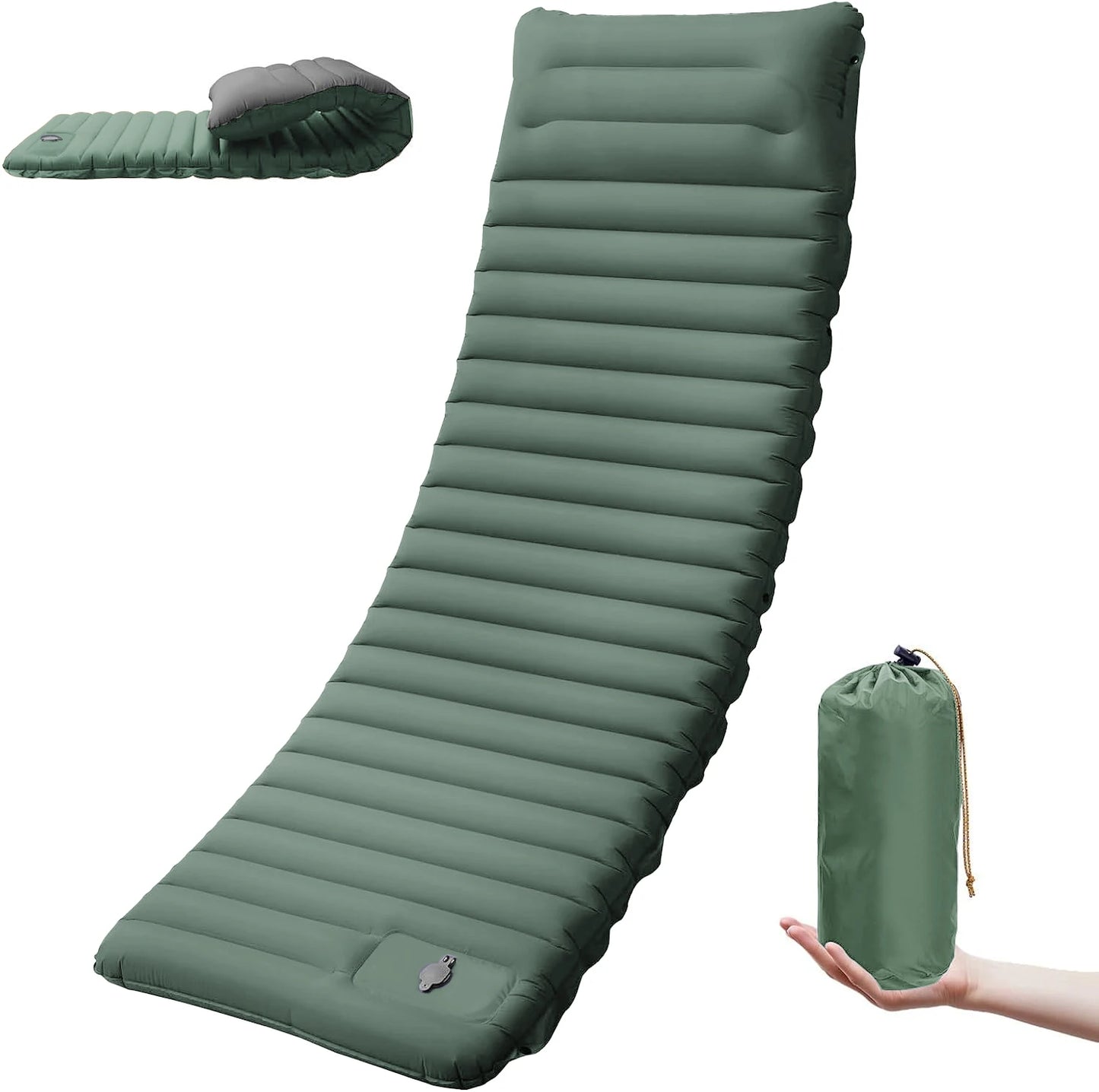 Matelas gonflable pompe intégrée