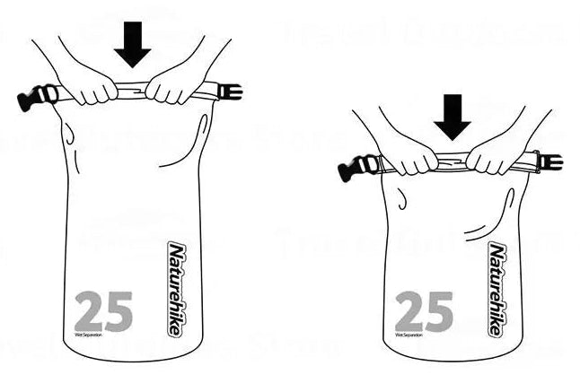 Sac étanche randonnée