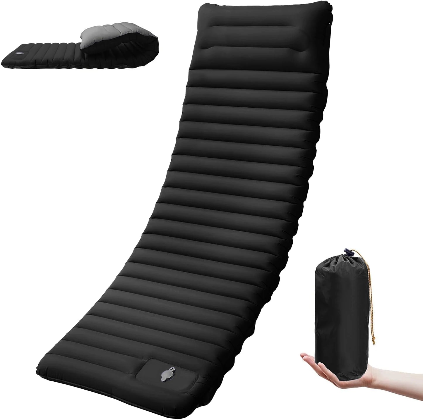 Matelas gonflable pompe intégrée