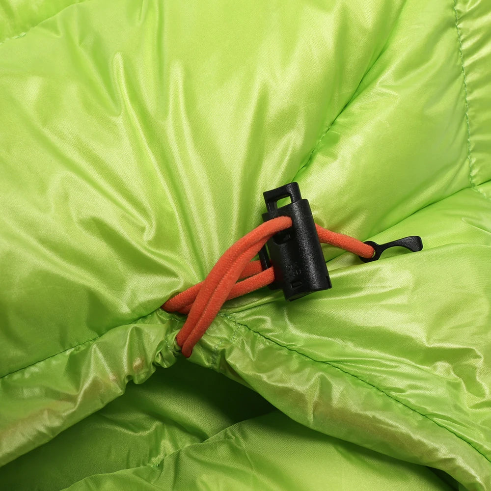 Sac de couchage en duvet