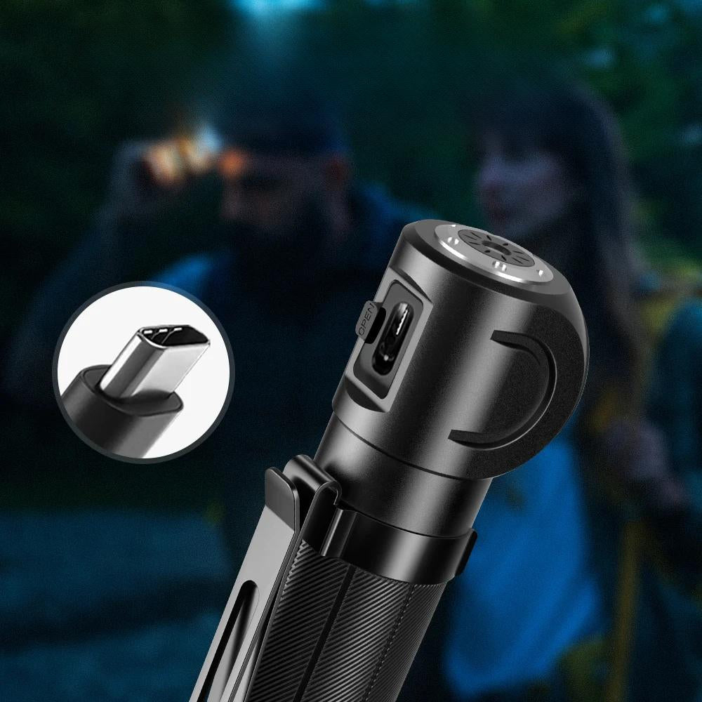 Lampe frontale rechargeable puissante