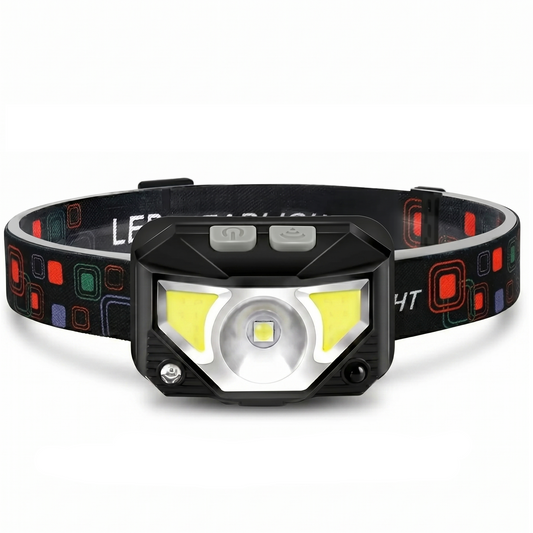 Puissante lampe frontale