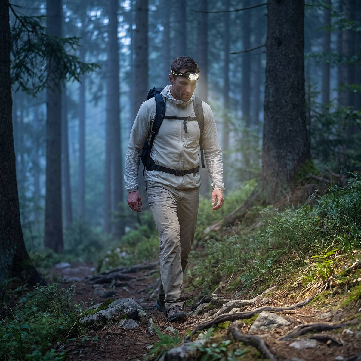 Lampe frontale trail