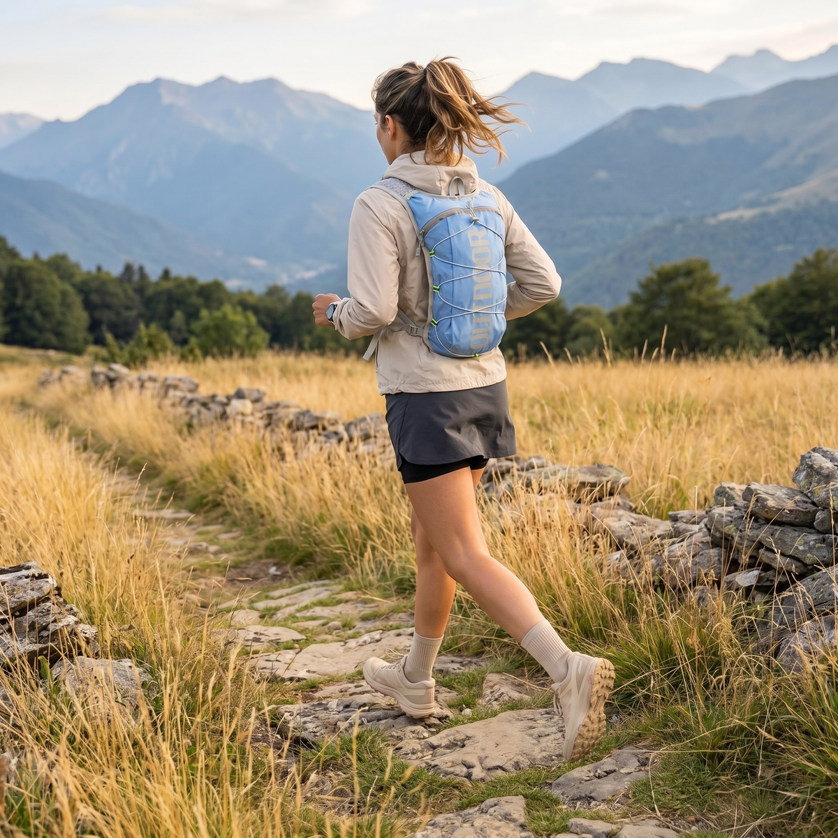Gilet de course femme