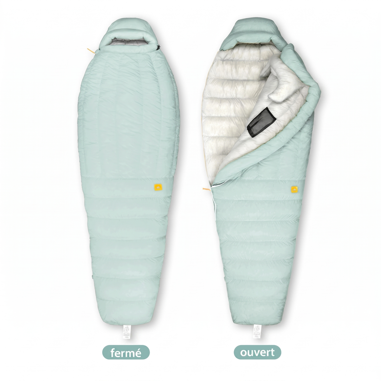 Sac de couchage grand froid ultra léger