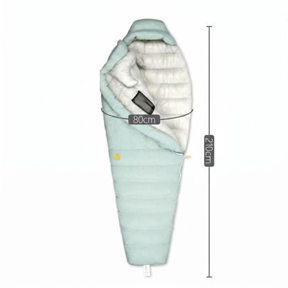 Sac de couchage grand froid ultra léger