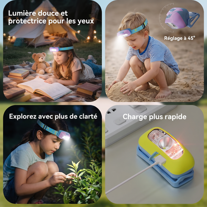 Lampe frontale enfant