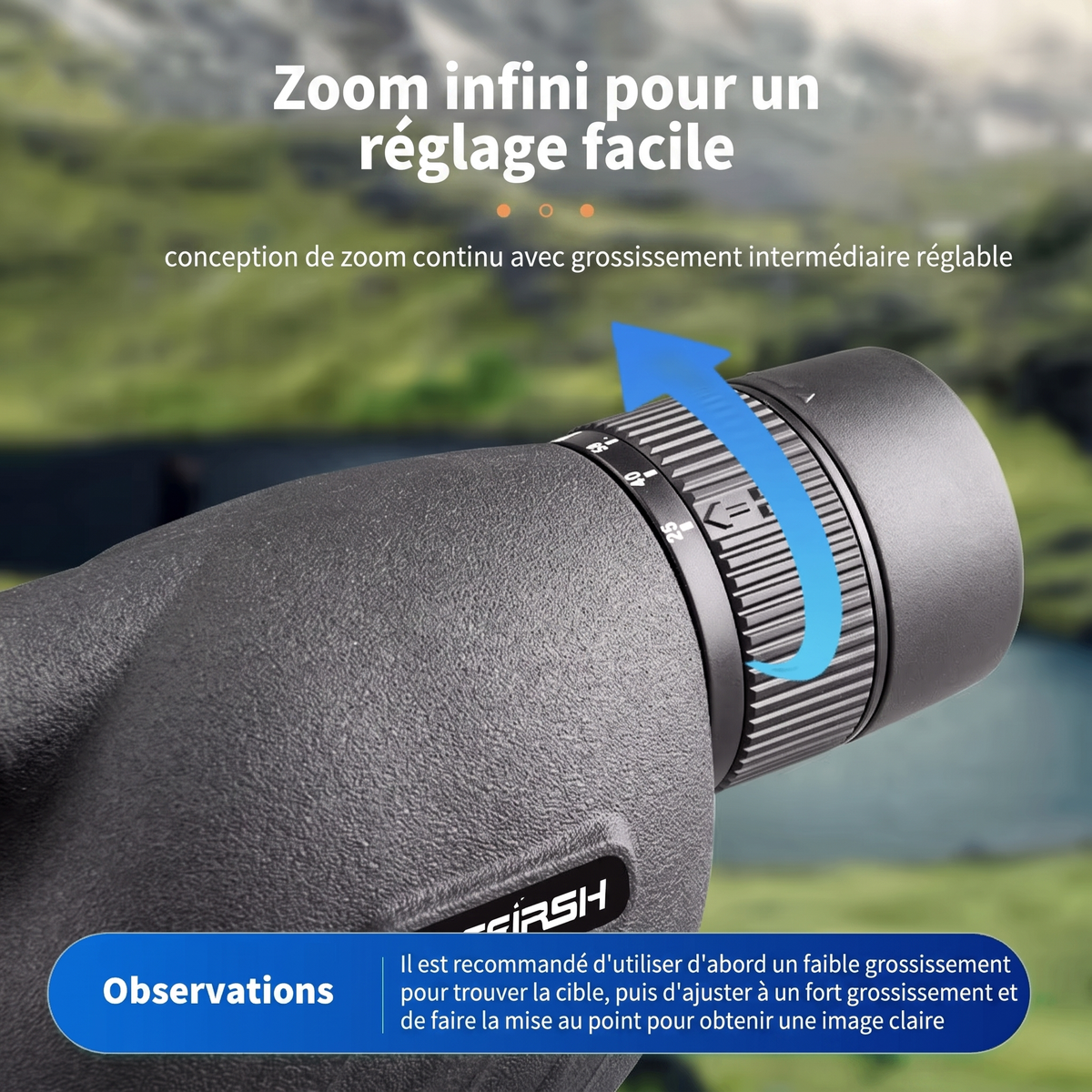 Télescope monoculaire