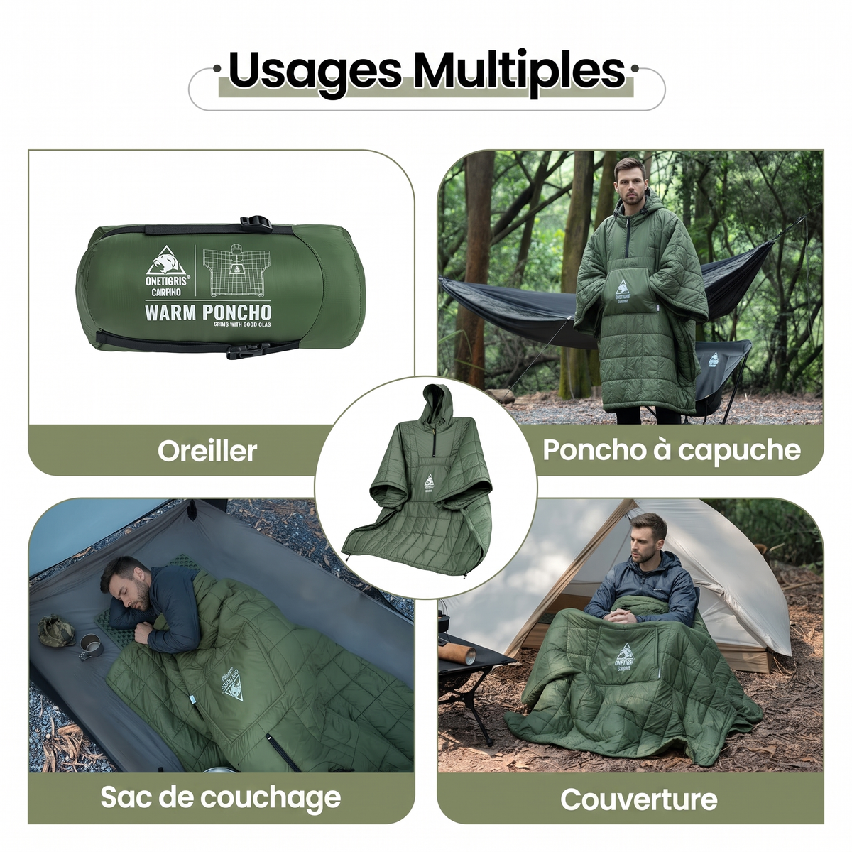 Poncho de randonnée