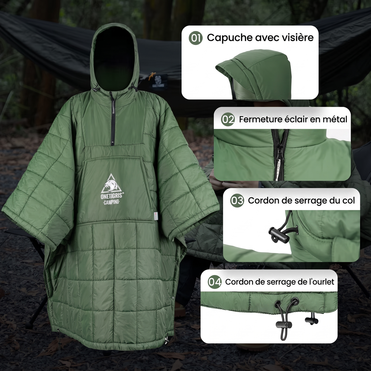 Poncho de randonnée